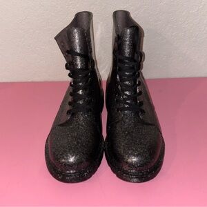 Women's Glitter Rain Boots